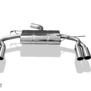 Highlight Fox VW Beetle 2,0l - 16 (5C) Coupe & Cabrio Endschalldämpfer Ausgang rechts/links - 2x80 Typ 16 rechts/links