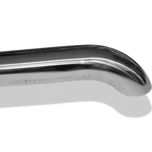 Sale Fox Anschweißendrohr Typ 26 Ø 55 mm / Länge: 250 mm- uneingerollt / 80° nach unten gebogen