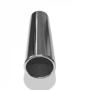 Fox Anschweißendrohr Typ 12 Ø 80 mm / Länge: 300 mm - rund / eingerollt / gerade / ohne Absorber Highlight