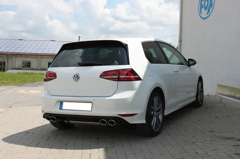 Jetzt Kaufen Fox VW Golf VII - 2,0l GTI mit R-Optik Endschalldämpfer rechts/links - 2x115x85 Typ 32 rechts/links