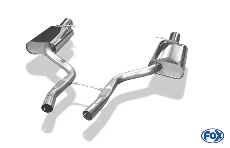 Fox Audi A4 quattro B7 - 3,2l Endschalldämpfer rechts/links - 1x100 Typ 24 rechts/links Jetzt Kaufen