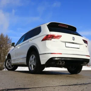 Rabatt Fox VW Tiguan II Diesel - 4motion Endschalldämpfer quer - 2x80 Typ 25 rechts/links
