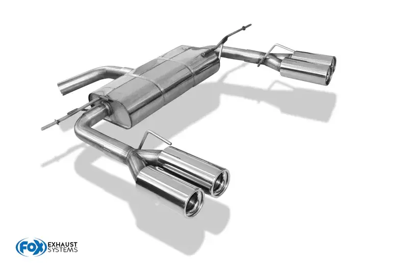 Bestseller Fox VW Eos V6 Endschalldämpfer Ausgang rechts/links - 2x80 Typ 13 rechts/links