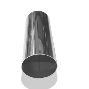 Fox Anschweißendrohr Typ 14 Ø 90 mm / Länge: 300 mm - rund / uneingerollt / 15° abgeschrägt / ohne Absorber Neue Ware
