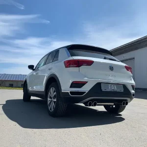 Fox VW T-Roc - Frontantrieb Endschalldämpfer rechts/links - 2x90 Typ 16 rechts/links Highlight