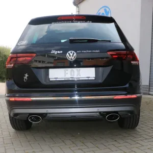 Online Kaufen Fox VW Tiguan II Benzin - 4motion Endschalldämpfer Ausgang rechts/links - 160x90 Typ 38 rechts/links