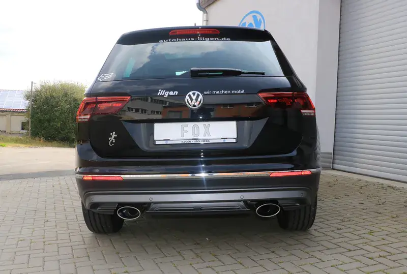 Online Kaufen Fox VW Tiguan II Benzin - 4motion Endschalldämpfer Ausgang rechts/links - 160x90 Typ 38 rechts/links