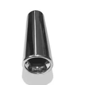 Mega-Angebot Fox Anschweißendrohr Typ 17 Ø 70 mm / Länge: 300 mm - rund / eingerollt / 15° abgeschrägt / mit Absorber