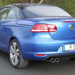 Fox VW Eos 1F - Facelift - 2,0l Endschalldämpfer rechts/links - 2x80 Typ 16 rechts/links Preisknaller