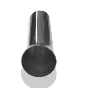 Fox Anschweißendrohr Typ 18 Ø 70 mm / Länge: 300 mm - rund / uneingerollt / FOX-Design / ohne Absorber Preisreduziert