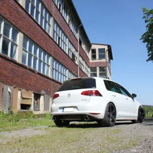 Fox VW Golf VII 4-Motion Endschalldämpfer quer Ausgang rechts/links - 1x100 Typ 16 rechts/links Schnäppchen