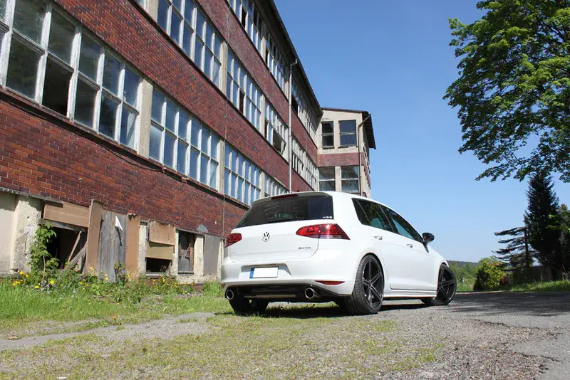 Fox VW Golf VII 4-Motion Endschalldämpfer quer Ausgang rechts/links - 1x100 Typ 16 rechts/links Schnäppchen