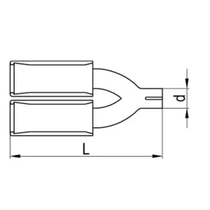 Fox Anschraubendrohr Typ 17 mit Schelle doppelt - Ø 80mm Rund eingerollt / abgeschrägt / mit Absorber - L_ (mm) und d_ (mm innen) ist flexibel - muss angeben werden - L minimum 300mm und maximal 500mm Neu Im Sortiment