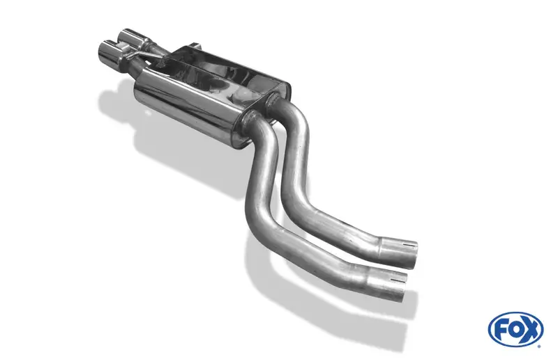 Beliebt Fox Audi 100/A6 Typ C4 quattro Endschalldämpfer - 2x80 Typ 16