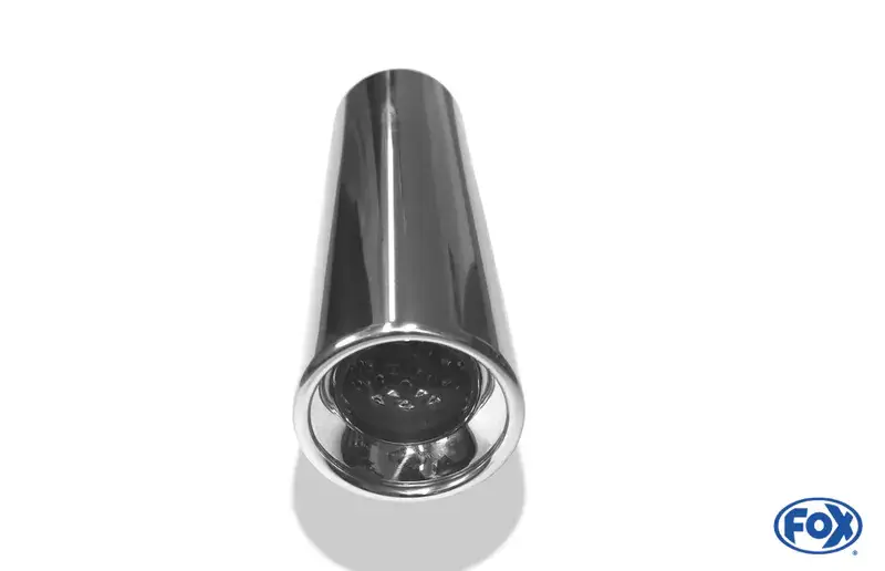 Neue Ware Fox Anschweißendrohr Typ 13 Ø 90 mm / Länge: 300 mm- rund / eingerollt / gerade / mit Absorber
