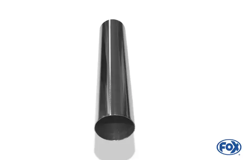 Fox Anschweißendrohr Typ 10 Ø 63 mm / Länge: 300 mm- rund / uneingerollt / gerade / ohne Absorber Meistverkauft