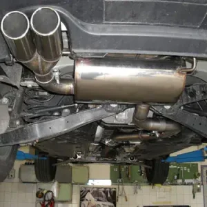 Fox VW Tiguan 5N - 4motion Endschalldämpfer - 2x80 Typ 17 Solange Der Vorrat Reicht