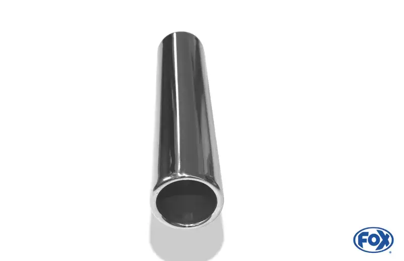 Fox Anschweißendrohr Typ 12 Ø 63 mm / Länge: 300 mm - rund / eingerollt / gerade / ohne Absorber Bestpreis