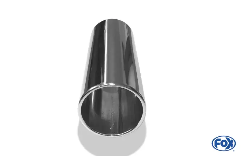 Fox Anschweißendrohr Typ 12 Ø 114 mm / Länge: 300 mm- rund / eingerollt / gerade / ohne Absorber Sonderaktion