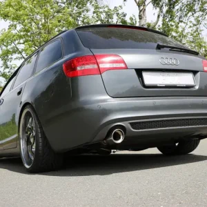 Super-Preis Fox Audi A6 Typ 4F quattro Endschalldämpfer rechts/links Ø63,5mm - 1x100 Typ 17 rechts/links