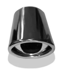 Fox Anschweißendrohr Typ 33 86x54 mm / Länge: 200 mm / oval / eingerollt / 29° abgeschrägt / mit Absorber Nur Für Kurze Zeit