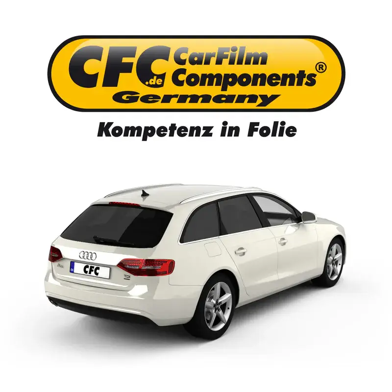 Versand Am Gleichen Tag CFC Tönungsfolie KFZ-spezifisch 3D vorgeformt für Audi A4 (8E/B6/B7) Avant 09/01-02/08