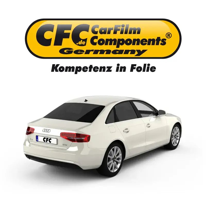 Super-Preis CFC Tönungsfolie KFZ-spezifisch 3D vorgeformt für Audi 80 (B3) Limousine 09/86-08/91