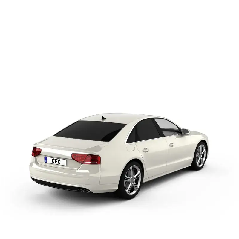 Aktuell CFC Tönungsfolie KFZ-spezifisch 2D für Audi A8 (4E/D3) Limousine 11/02-10/09