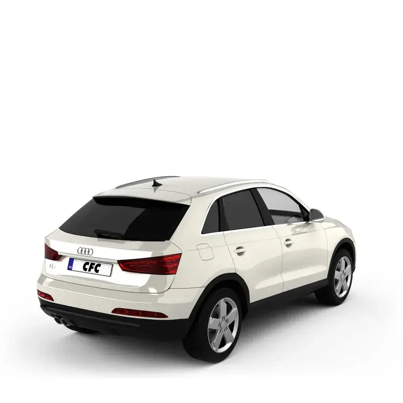 Bestpreis CFC Tönungsfolie KFZ-spezifisch 2D für Audi Q3 (8U) SUV 5-türig 10/11-'18