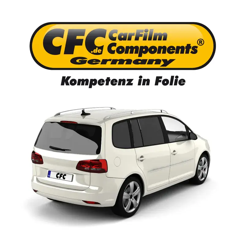 CFC Tönungsfolie KFZ-spezifisch 3D vorgeformt für Mercedes Vito / V-Klasse / EQV 3 (W447) L3 extralang (3430mm) Heckkl. m.Ausstellf. Schiebef. L+R o.ausstellb. Hecks. 08/14- Garantierte Lieferung