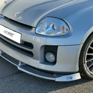 Finale Aktion RDX Frontspoiler VARIO-X für RENAULT Clio 2 V6 Frontlippe Front Ansatz Vorne Spoilerlippe