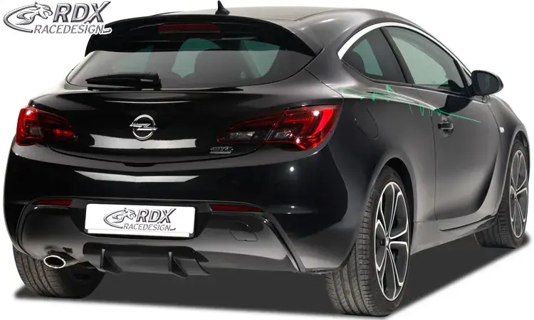 Expressversand RDX Heckdiffusor U-Diff für OPEL Astra J GTC (auch OPC-Line) Diffusor Heck Ansatz