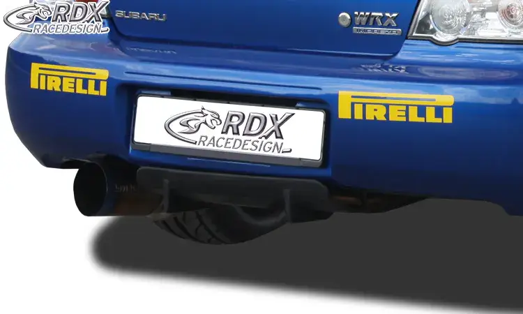 Schnäppchen RDX Heckdiffusor U-Diff für SUBARU Impreza 3 (GD) WRX 2005-2007 Diffusor Heck Ansatz