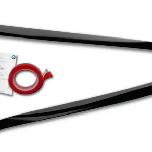 Begrenztes Angebot RDX Scheinwerferblenden für FORD Focus 4 DEH (2018+) schwarz glänzend Böser Blick