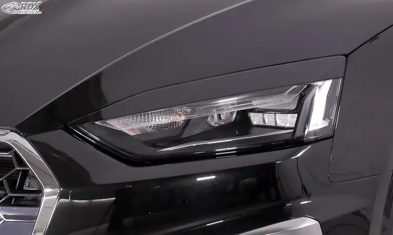 Garantierte Lieferung RDX Scheinwerferblenden für AUDI A5 (F5) für Serien-LED-Scheinwerfer Böser Blick