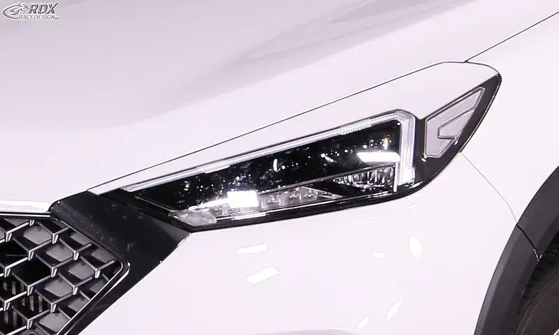 Geprüft RDX Scheinwerferblenden für HYUNDAI Tucson (TL, TLE / 2018+) Böser Blick