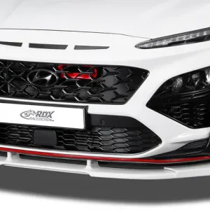 Günstig RDX Frontspoiler VARIO-X für HYUNDAI KONA (2020-2023) N / N-Line Frontlippe Front Ansatz Vorne Spoilerlippe