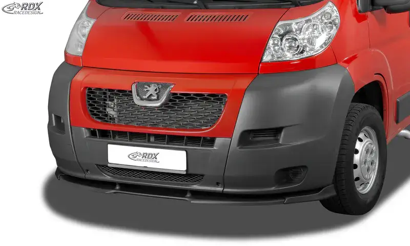 Beliebt RDX Frontspoiler VARIO-X für FIAT Ducato & CITROEN Jumper & PEUGEOT Boxer (2006-2014) Frontlippe Front Ansatz Vorne Spoilerlippe