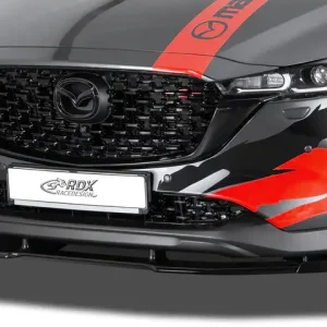 Aktuell RDX Frontspoiler VARIO-X für MAZDA CX-5 (KF / 2021-2025) Frontlippe Front Ansatz Vorne Spoilerlippe