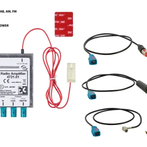 ACV Antennensplitter AM/FM DAB+ DIN(f)>DIN(m)/SMA(m)/SMB(f) Neu Im Sortiment