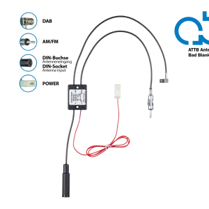 ACV Antennensplitter AM/FM DAB+ DIN(f)>DIN(m)/SMB(f) passiv Neuheit