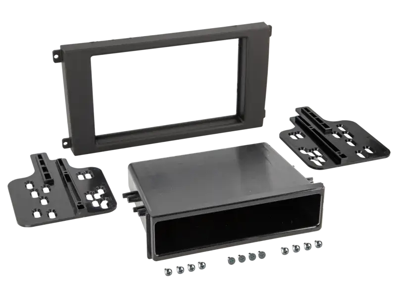 ACV 2-DIN Radioblende mit Fach Porsche Cayenne 2002-2010 Neuheit