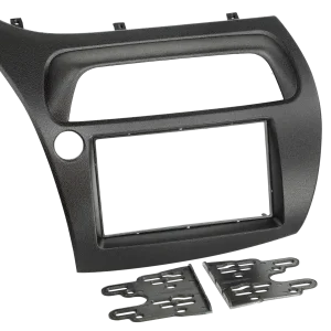 ACV 2-DIN Radioblende Honda Civic 09/2005-12/2011 schwarz LHD Neue Kollektion