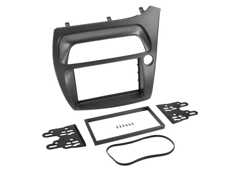 ACV 2-DIN Radioblende Honda Civic 09/2005-12/2011 schwarz RHD Schneller Versand