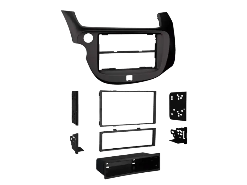 ACV 2-DIN Radioblende mit Fach Honda Fit/Jazz(GE) schwarz Neu Im Sortiment