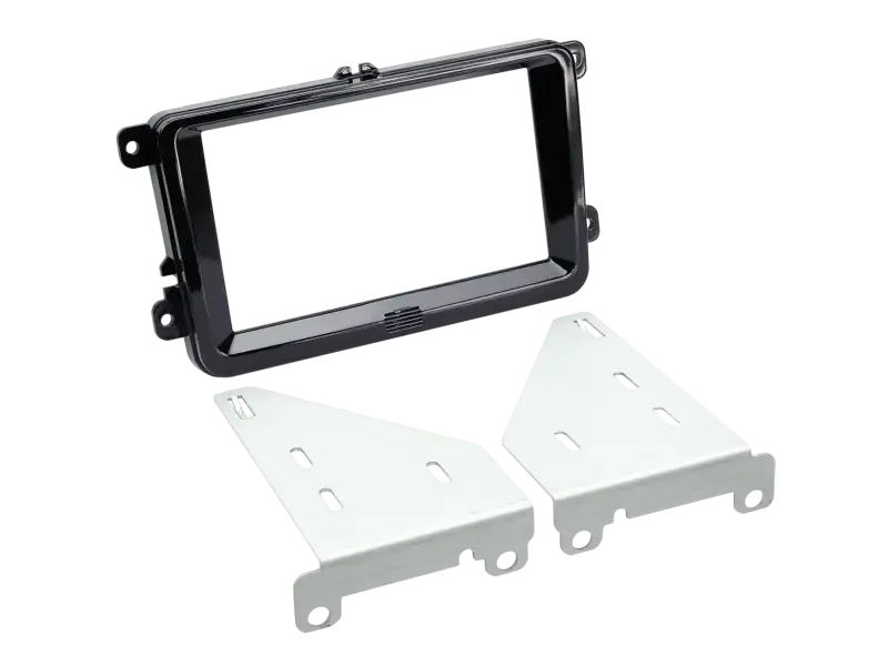 ACV 2-DIN Radioblende Seat/Skoda/VW Klavierlack schwarz Nur Für Kurze Zeit