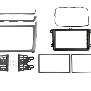 ACV 2-DIN Radioblende VW Polo 04/2014-07/2017 silber Rabatt