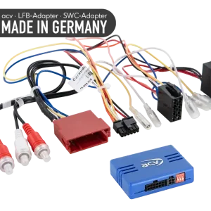 ACV LFB Audi A2/A3/A4/A6/TT ISO/Mini ISO Amp >Cinch Nur Heute