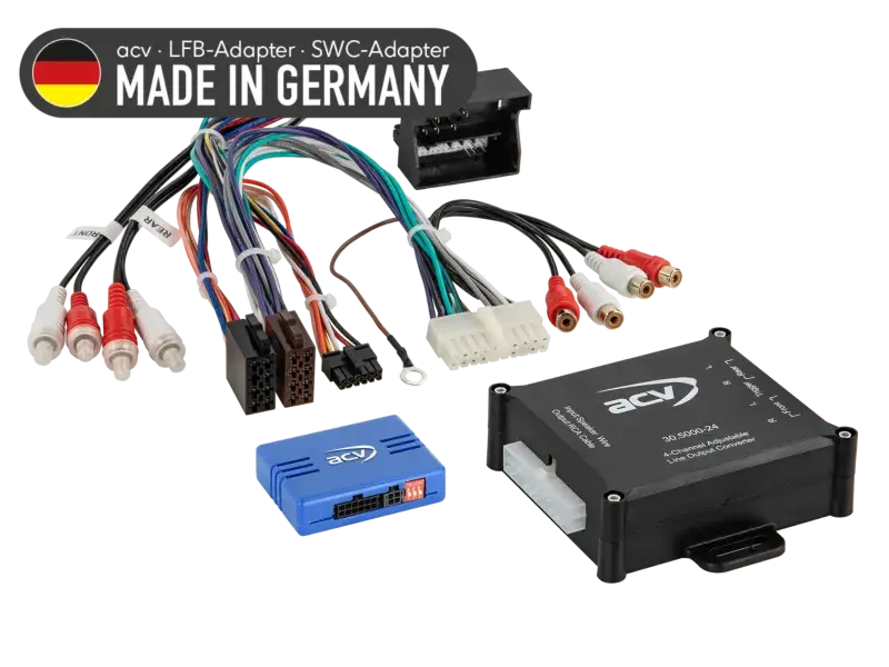 ACV LFB Audi Fahrzeuge/Seat Exeo 40Pin Quadlock Amp >Pro Neue Ware