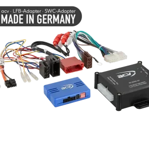 ACV LFB Audi A2/A3/A4/A6/TT ISO/Mini ISO 4 Kanal Amp >Pro Abverkauf
